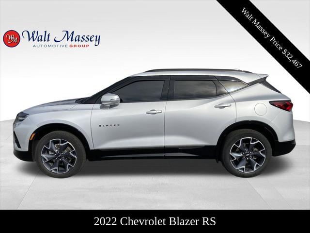 used 2022 Chevrolet Blazer car, priced at $32,467