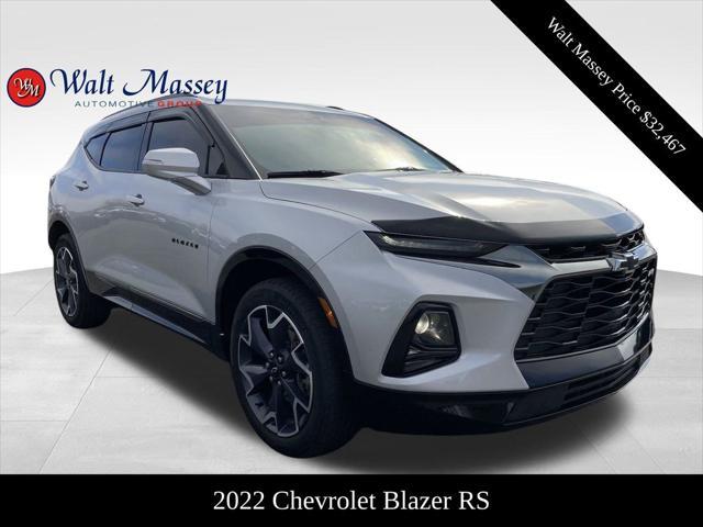 used 2022 Chevrolet Blazer car, priced at $32,467