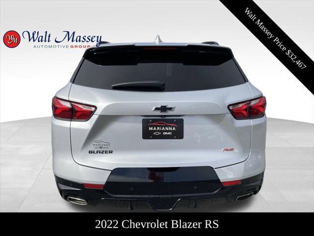 used 2022 Chevrolet Blazer car, priced at $32,467