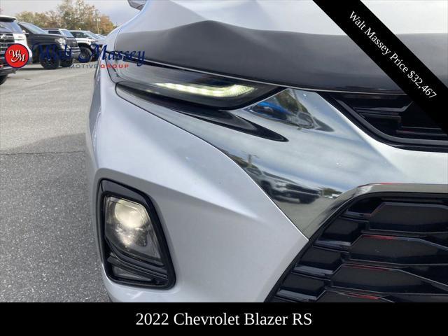 used 2022 Chevrolet Blazer car, priced at $32,467