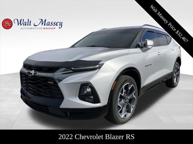 used 2022 Chevrolet Blazer car, priced at $32,467