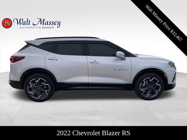 used 2022 Chevrolet Blazer car, priced at $32,467