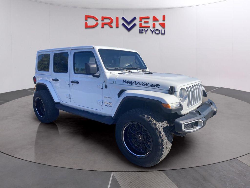 used 2021 Jeep Wrangler Unlimited car, priced at $28,499