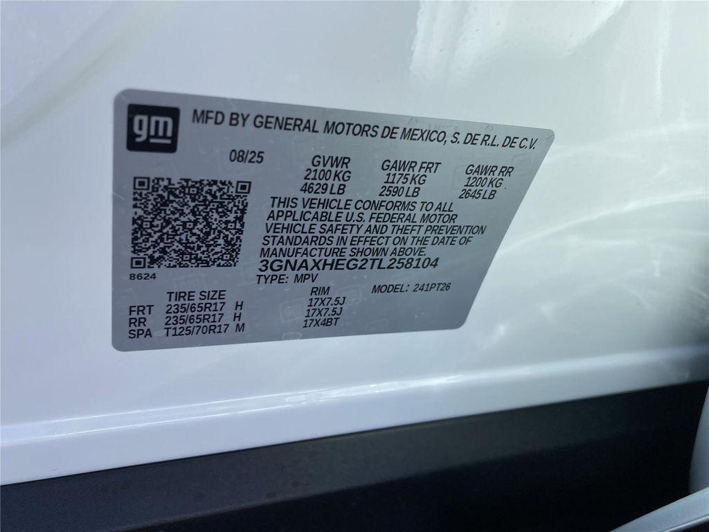 new 2026 Chevrolet Equinox car, priced at $27,995