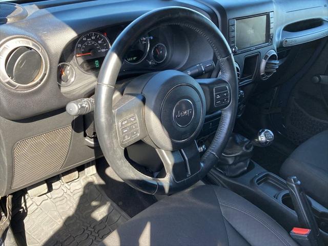 used 2017 Jeep Wrangler car, priced at $20,956