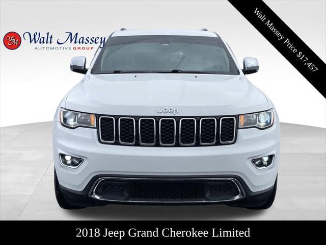 used 2018 Jeep Grand Cherokee car, priced at $17,457