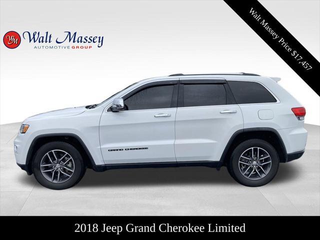 used 2018 Jeep Grand Cherokee car, priced at $17,457