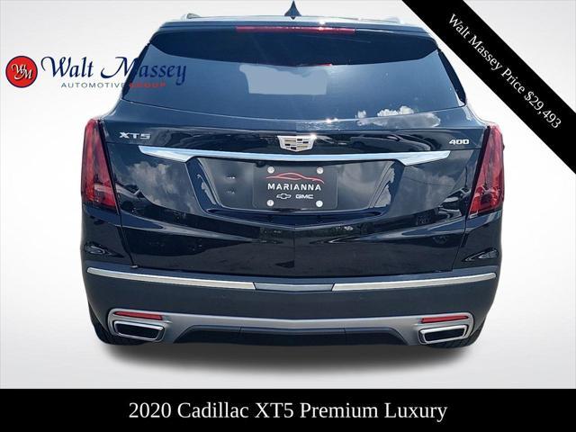 used 2020 Cadillac XT5 car, priced at $29,493