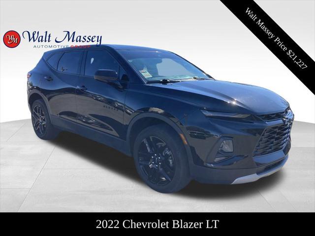 used 2022 Chevrolet Blazer car, priced at $21,227