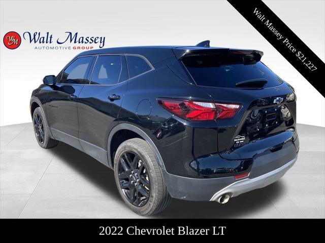 used 2022 Chevrolet Blazer car, priced at $21,227