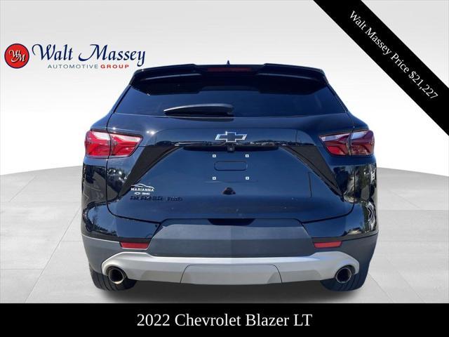 used 2022 Chevrolet Blazer car, priced at $21,227