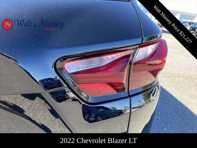 used 2022 Chevrolet Blazer car, priced at $21,227