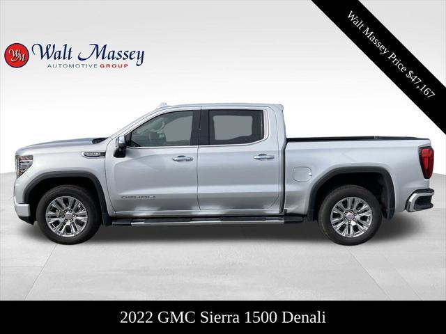 used 2022 GMC Sierra 1500 car, priced at $47,167