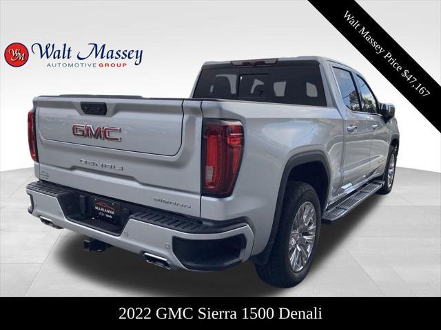 used 2022 GMC Sierra 1500 car, priced at $47,167