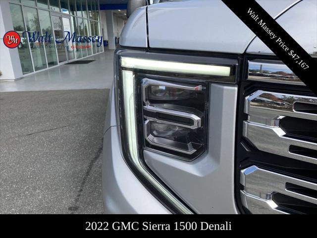 used 2022 GMC Sierra 1500 car, priced at $47,167