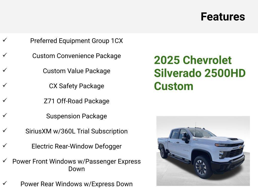 new 2025 Chevrolet Silverado 2500 car, priced at $56,068