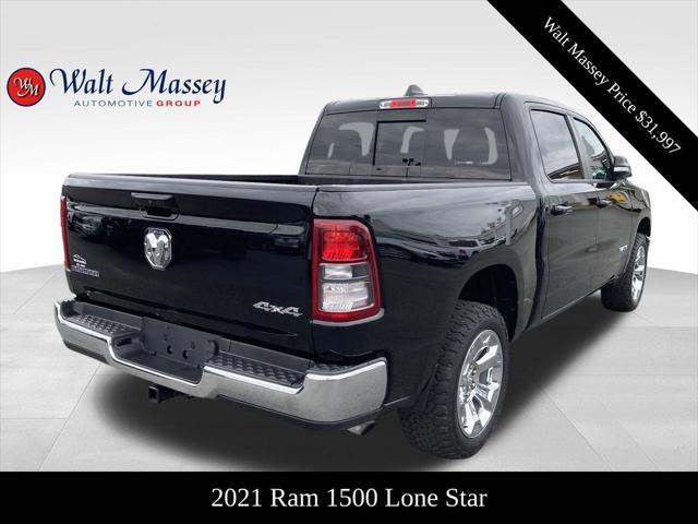 used 2021 Ram 1500 car, priced at $31,997