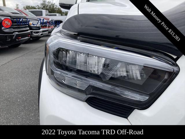 used 2022 Toyota Tacoma car, priced at $33,283