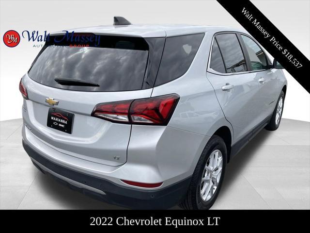 used 2022 Chevrolet Equinox car, priced at $18,537