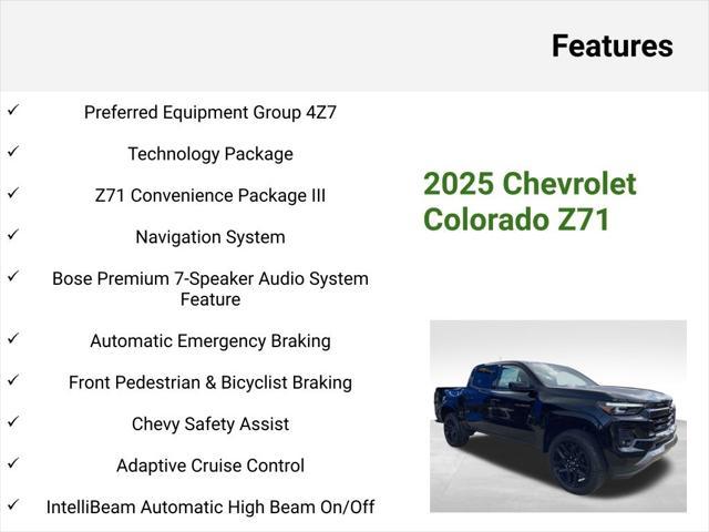 new 2025 Chevrolet Colorado car, priced at $47,312
