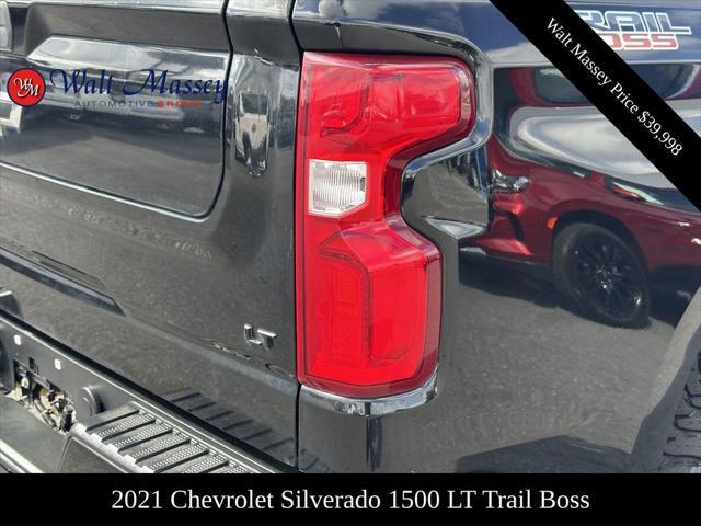 used 2021 Chevrolet Silverado 1500 car, priced at $37,813