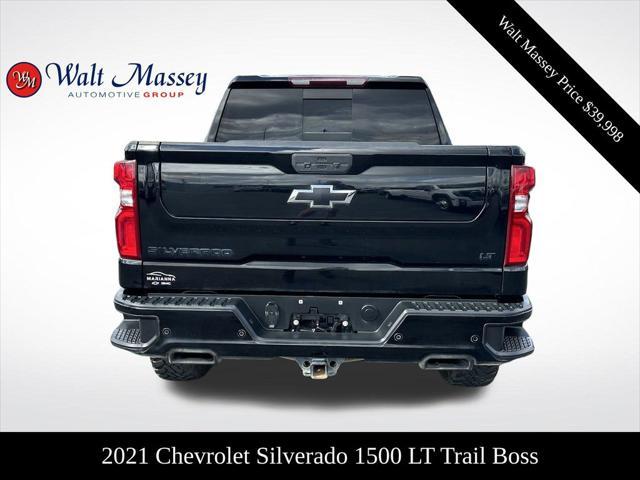 used 2021 Chevrolet Silverado 1500 car, priced at $37,813