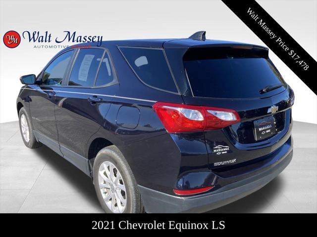 used 2021 Chevrolet Equinox car, priced at $17,478