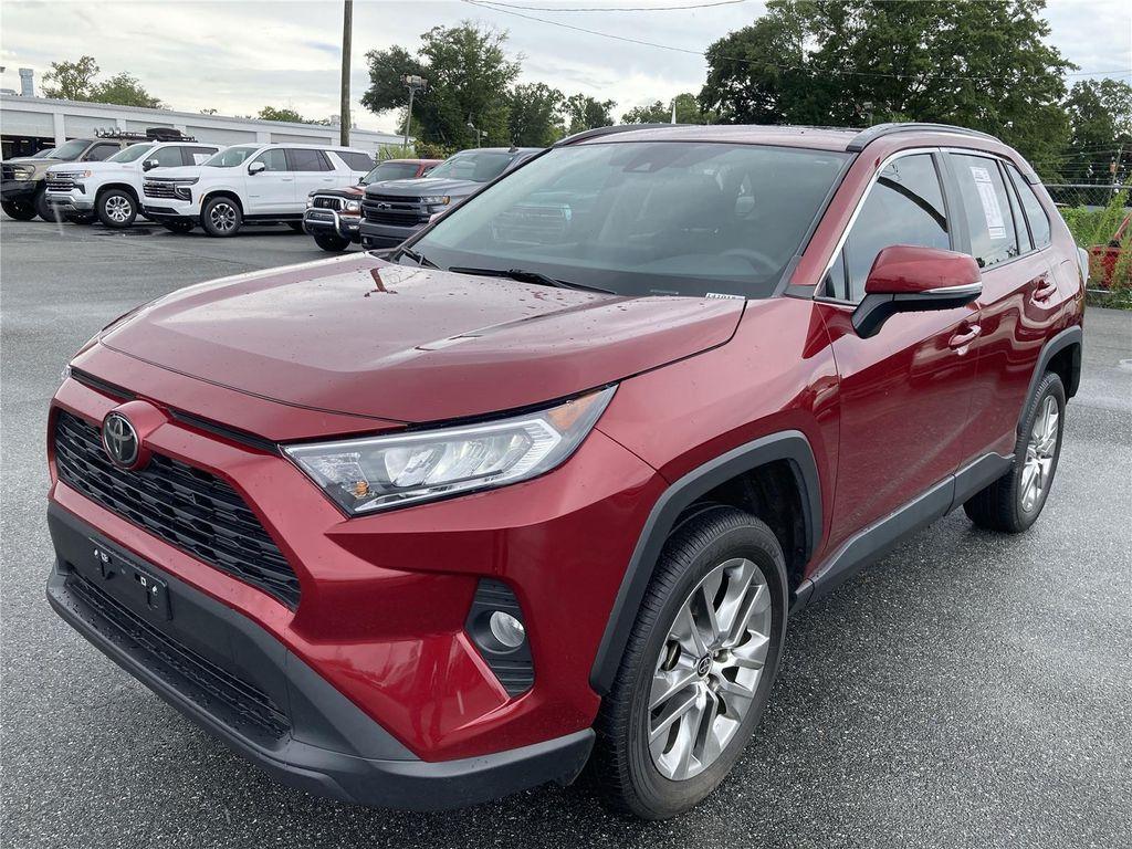 used 2021 Toyota RAV4 car, priced at $24,299