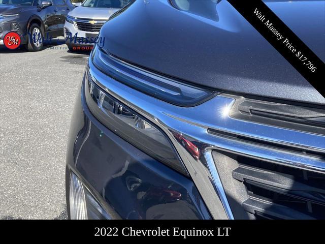 used 2022 Chevrolet Equinox car, priced at $17,796