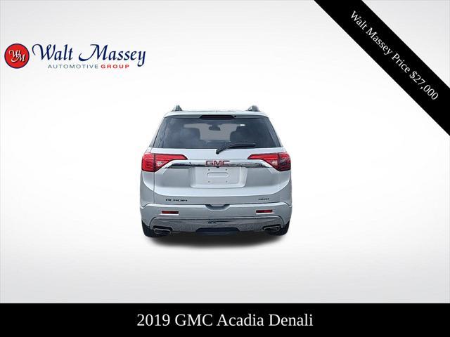 used 2019 GMC Acadia car, priced at $27,000