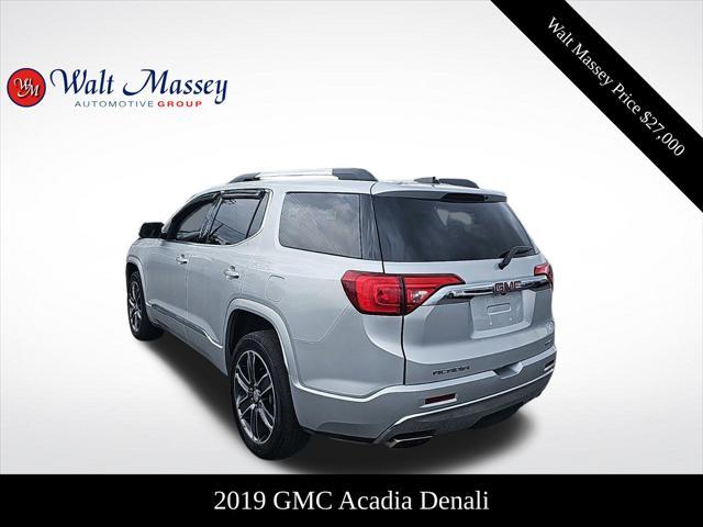 used 2019 GMC Acadia car, priced at $27,000