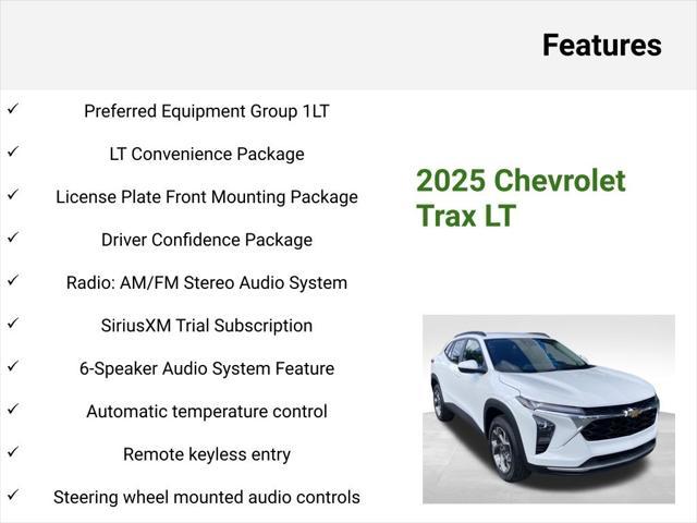 new 2025 Chevrolet Trax car, priced at $24,642