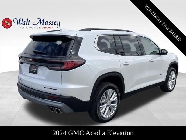 new 2024 GMC Acadia car, priced at $45,390