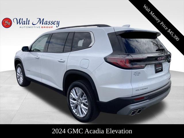 new 2024 GMC Acadia car, priced at $45,390