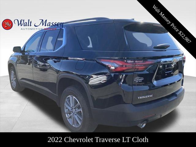 used 2022 Chevrolet Traverse car, priced at $22,987