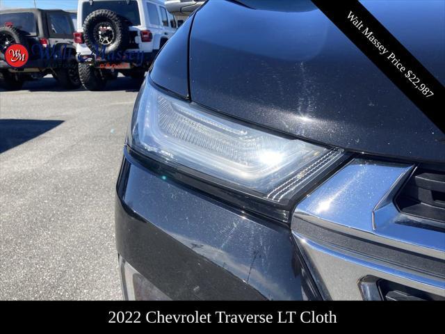 used 2022 Chevrolet Traverse car, priced at $22,987