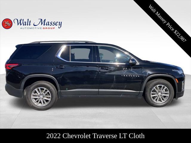 used 2022 Chevrolet Traverse car, priced at $22,987