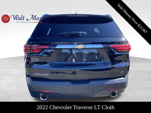 used 2022 Chevrolet Traverse car, priced at $22,987