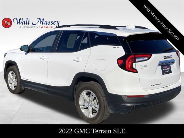 used 2022 GMC Terrain car, priced at $22,997