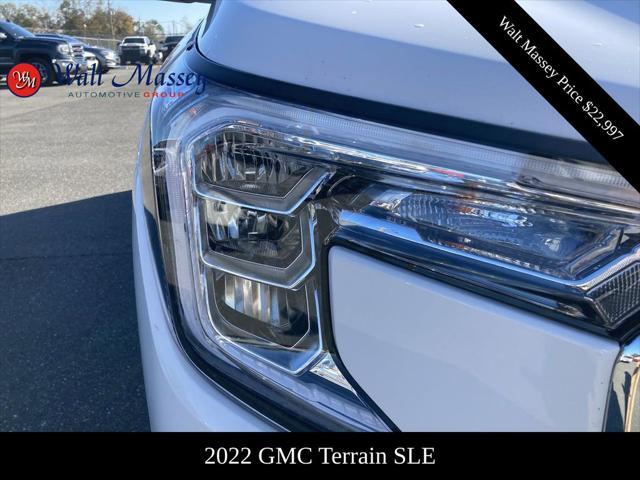 used 2022 GMC Terrain car, priced at $22,997