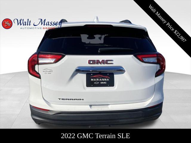 used 2022 GMC Terrain car, priced at $22,997