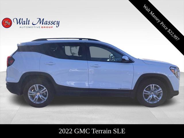 used 2022 GMC Terrain car, priced at $22,997