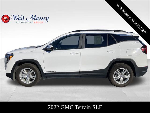 used 2022 GMC Terrain car, priced at $22,997