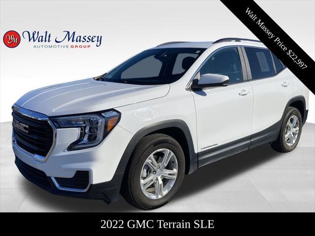 used 2022 GMC Terrain car, priced at $22,997