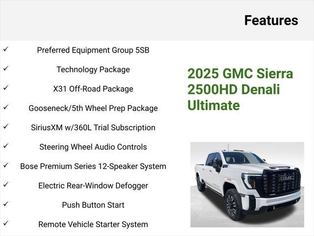 new 2025 GMC Sierra 2500 car, priced at $92,998