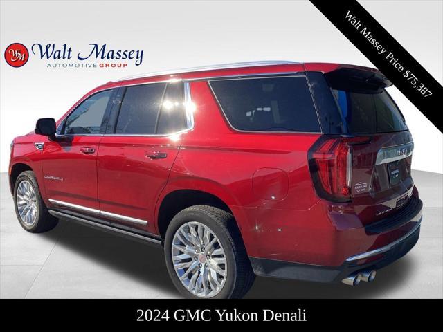 used 2024 GMC Yukon car, priced at $74,998