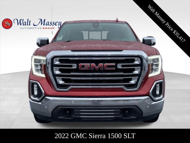 used 2022 GMC Sierra 1500 car, priced at $35,417