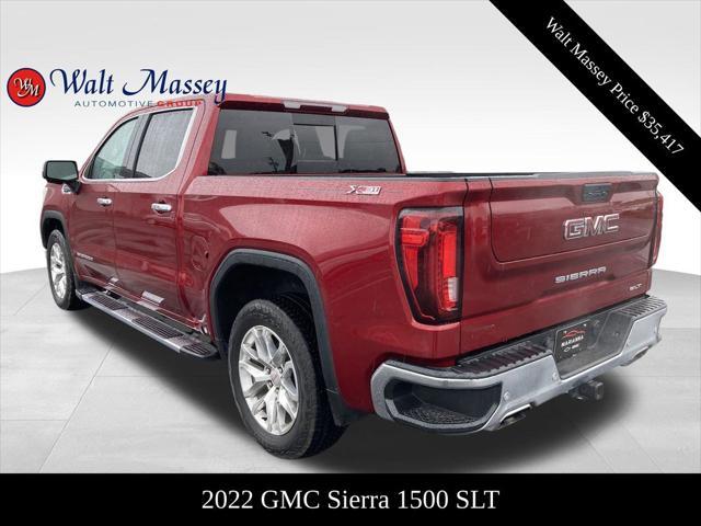 used 2022 GMC Sierra 1500 car, priced at $35,417