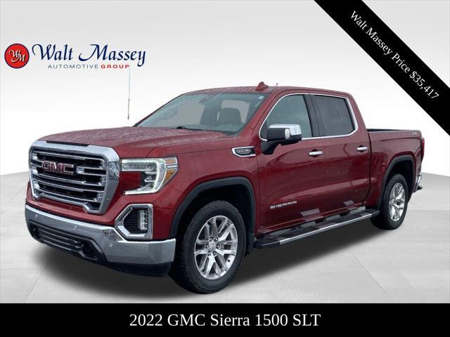 used 2022 GMC Sierra 1500 car, priced at $35,417