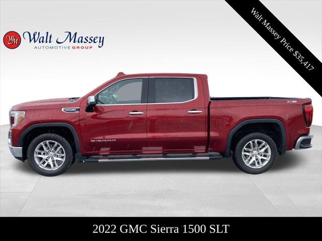 used 2022 GMC Sierra 1500 car, priced at $35,417